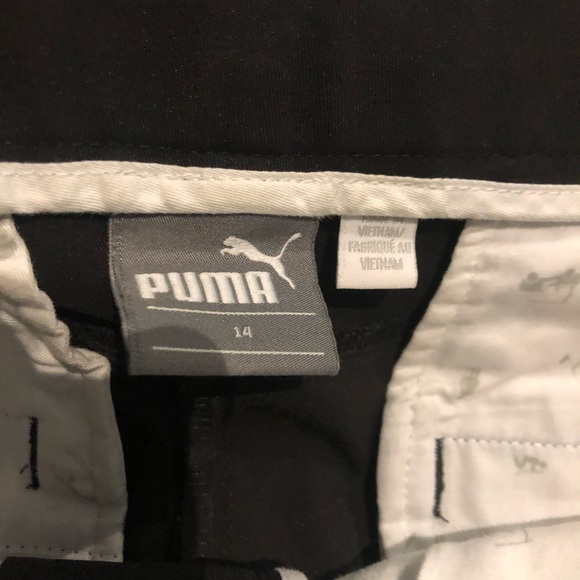 Ladies Puma black golf pants - Picture 3 of 10